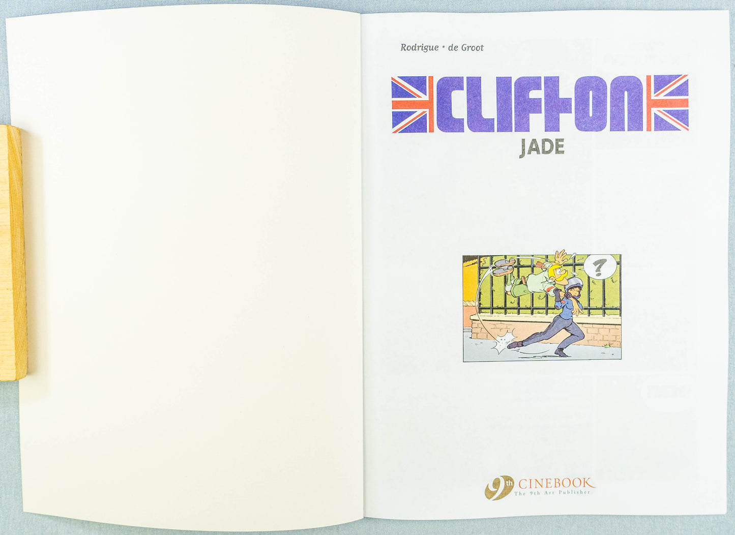 Clifton Volume 5 - Jade Cinebook Paperback Comic Book Turk / De Groot