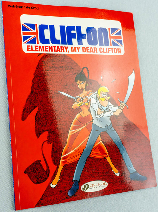 Clifton Volume 7 - Elementary, My Dear Clifton Cinebook Paperback Comic Book Turk / De Groot