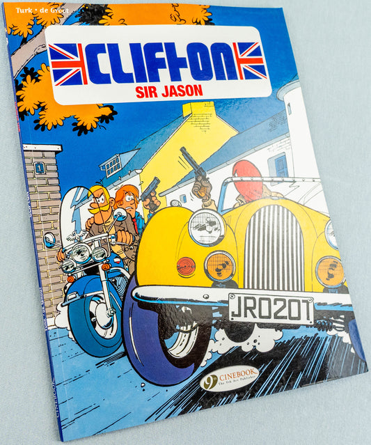 Clifton Volume 8 - Sir Jason Cinebook Paperback Comic Book Turk / De Groot