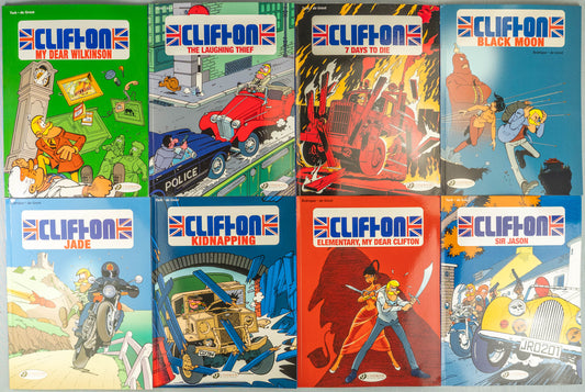 Clifton: Cinebook Paperback Edition Comics Full set x8 de Groot / Turk