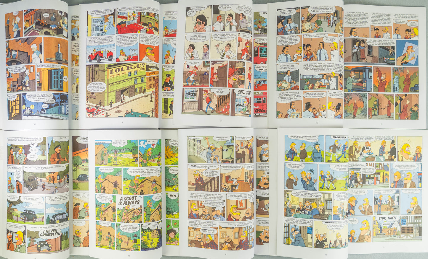 Clifton: Cinebook Paperback Edition Comics Full set x8 de Groot / Turk