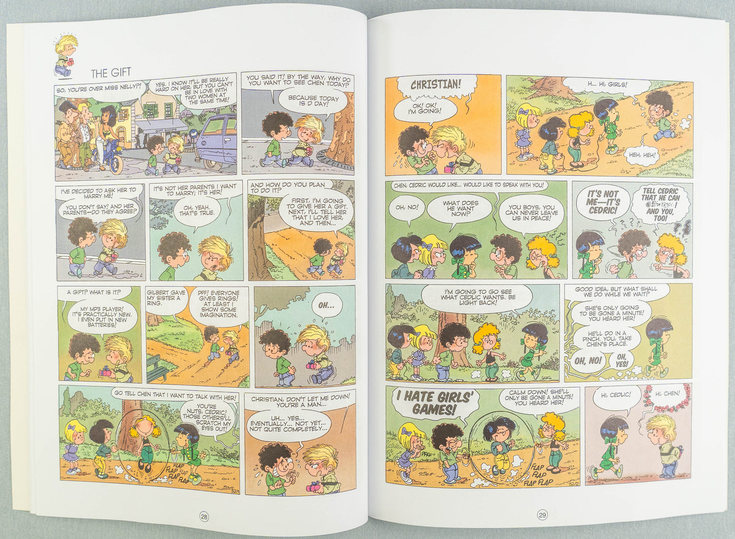 CEDRIC Volume 1 - High-Risk Class Cinebook Paperback Edition Comic Book by Laudec / Cauvin