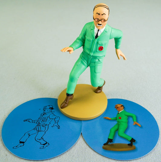 Tintin Figurine Moulinsart 42221 Max Wolff: Explorers Moon 12cm Officielle 77