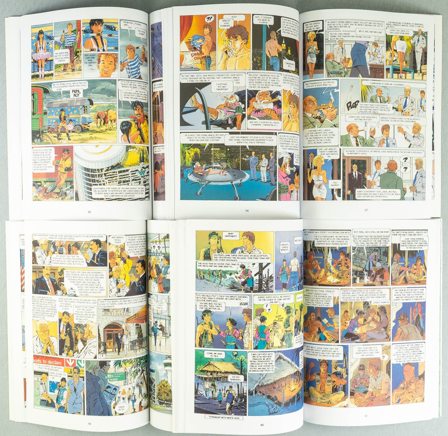 Largo Winch: Cinebook Paperback Edition Comics Full Set x20 Francq / Hamme