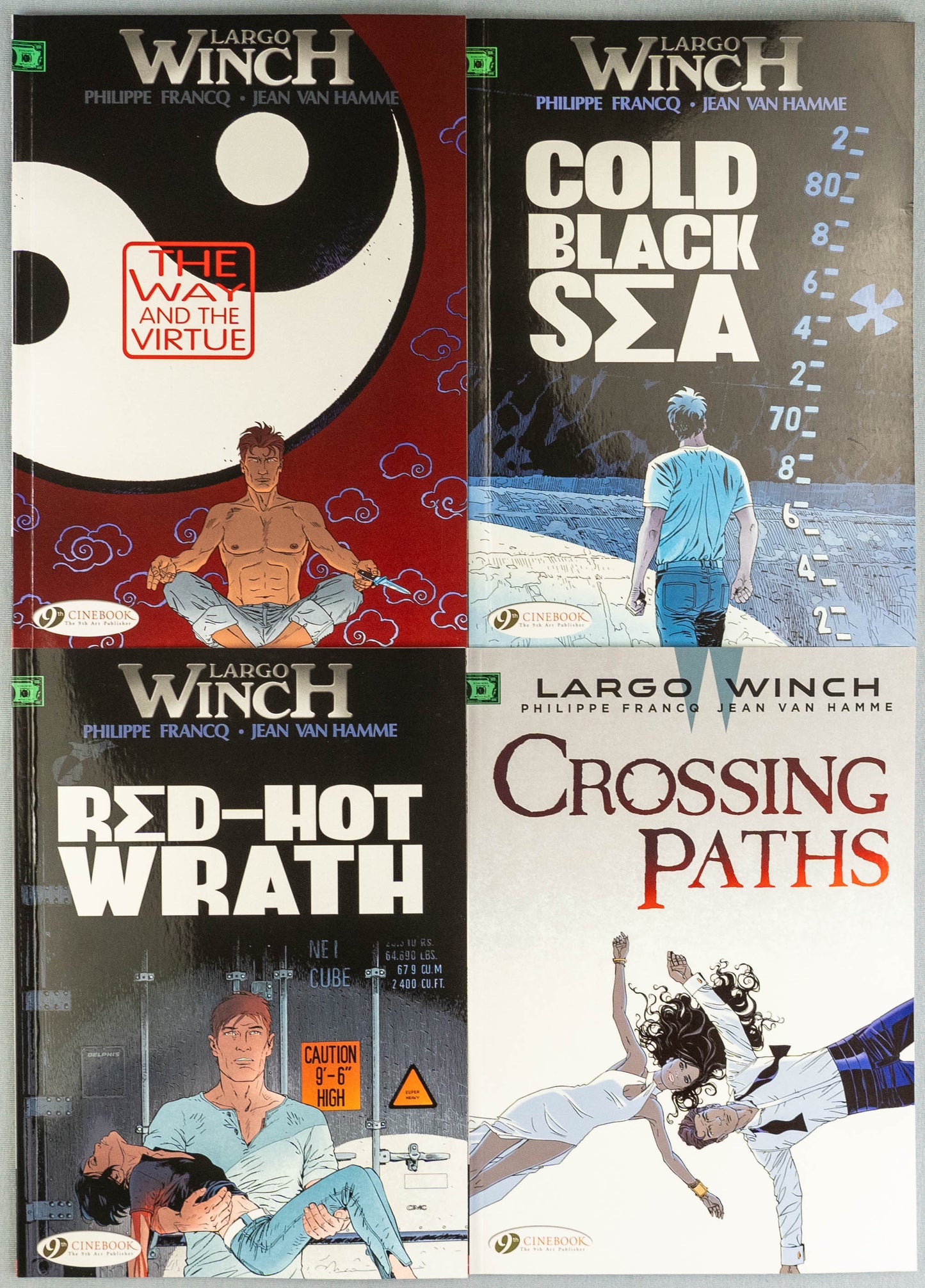 Largo Winch: Cinebook Paperback Edition Comics Full Set x20 Francq / Hamme