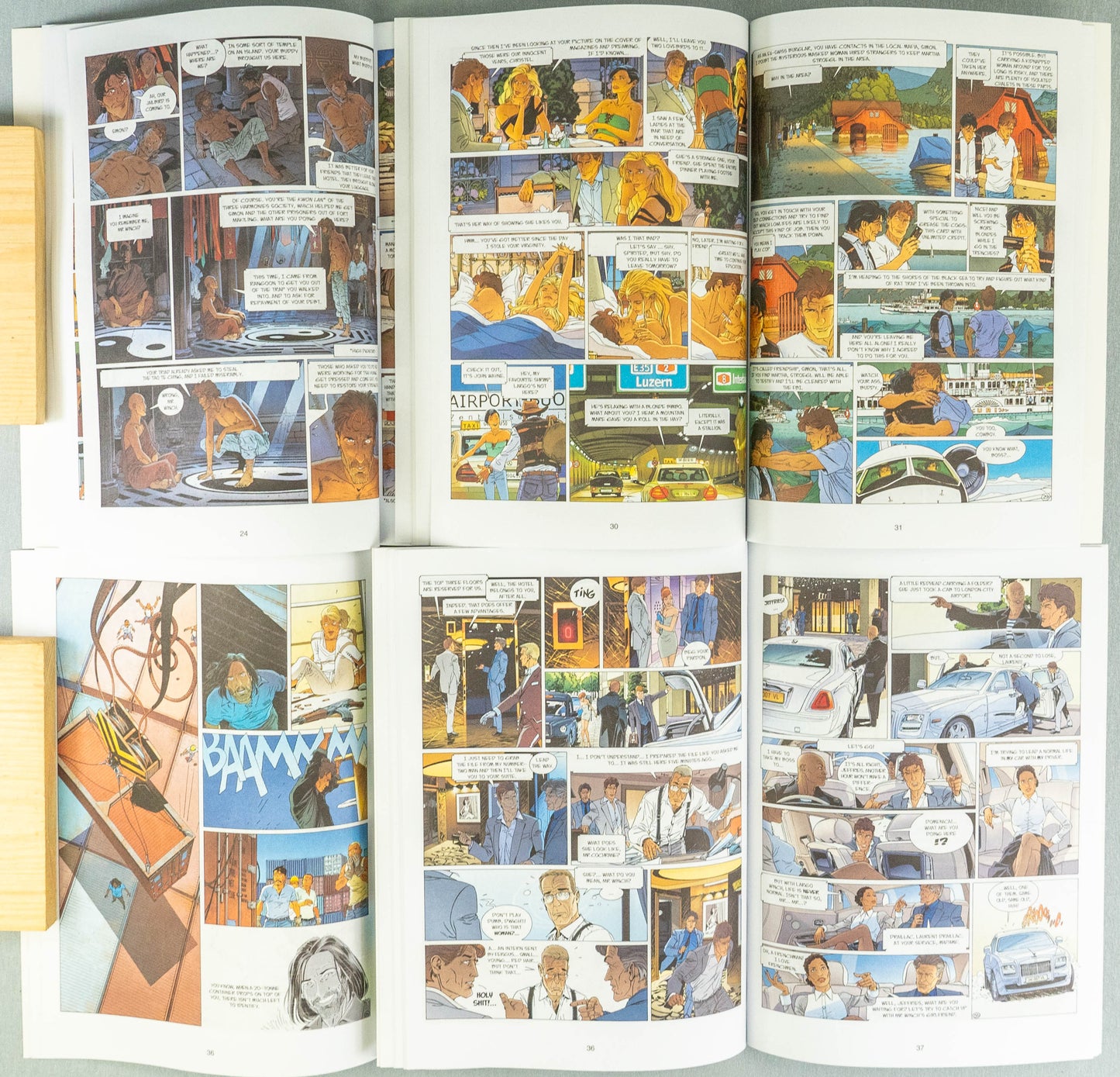 Largo Winch: Cinebook Paperback Edition Comics Full Set x20 Francq / Hamme