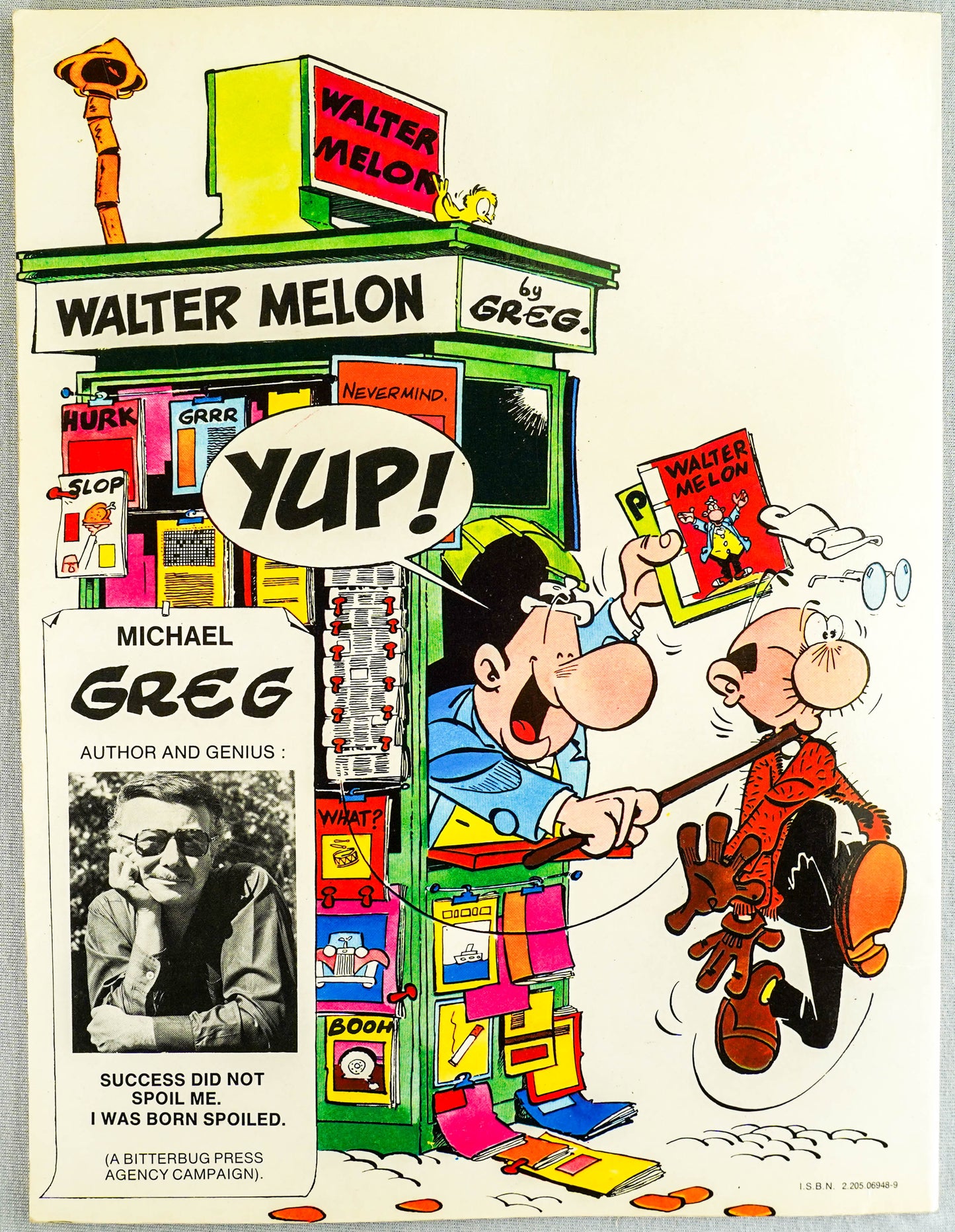 Walter Melon: Magnesia's Treasure 1981 Dargaud 1st UK PB Edition by Greg EO Comic