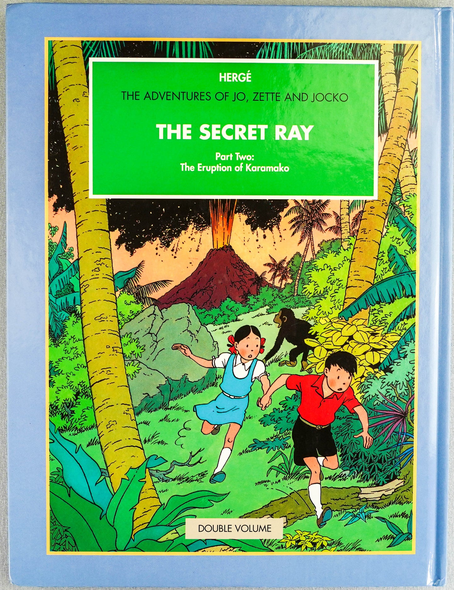 The Secret Ray Part 1 & 2 1994 Methuen 1st UK Edition Rare Herge EO Jo Zette & Jocko