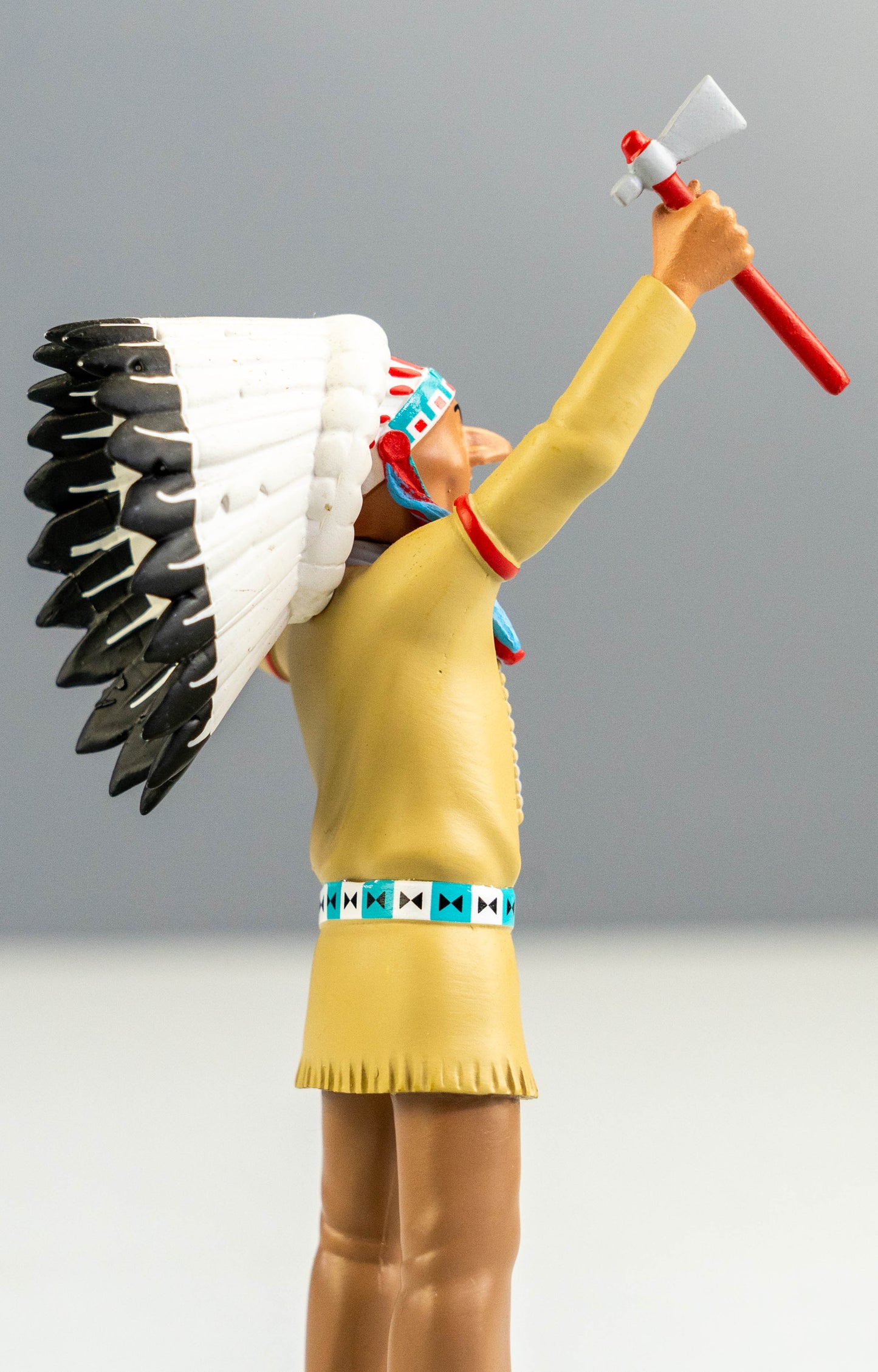 Figurine Moulinsart 42249 Indian Chief: America 12cm Resin Officielle Figure 42