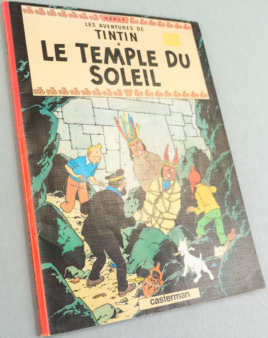 Tintin Le Temple Du Soliel: Casterman 1999 French Rare Intro Edition EO Herge