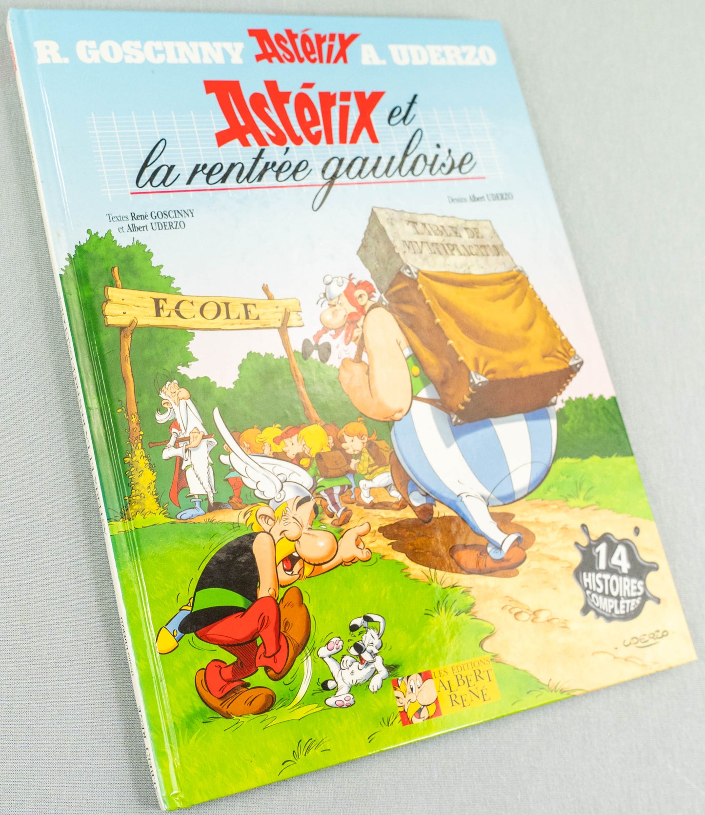 Asterix Rentrée Gauloise: Editions Rene 2003 1st Belgian Edition Rare HB EO