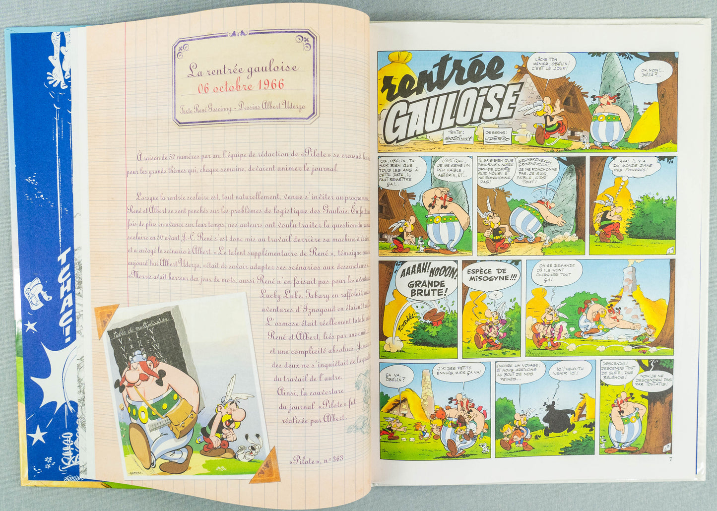 Asterix Rentrée Gauloise: Editions Rene 2003 1st Belgian Edition Rare HB EO