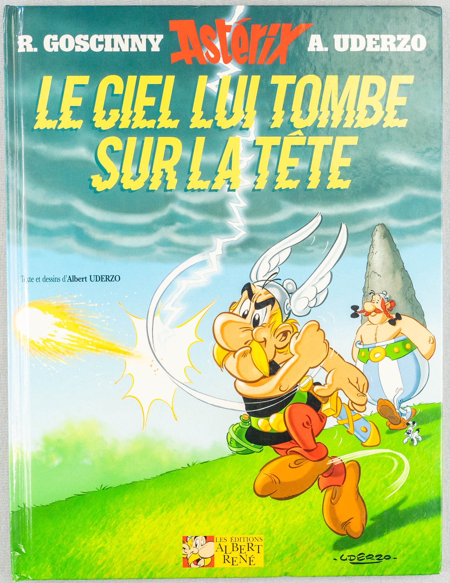 Asterix Le Ciel Lui Tombe Sur La Tete: Editions Rene 2005 1st Belgian Rare HB EO