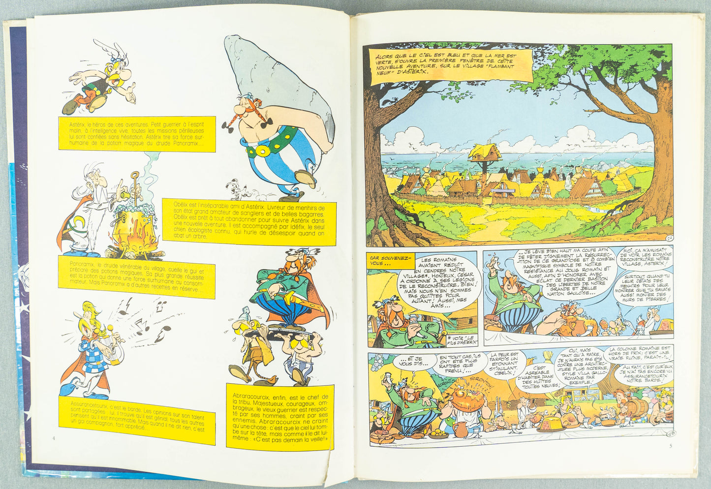 Asterix Chez Bahazade: Ediitions Rene 1987 1st Belgian Rare HB EO