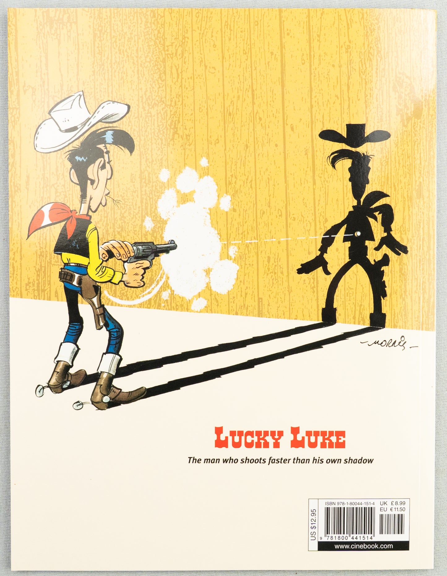 Lucky Luke Volume 83: Trouble Brewing - Cinebook Paperback UK Comic Book