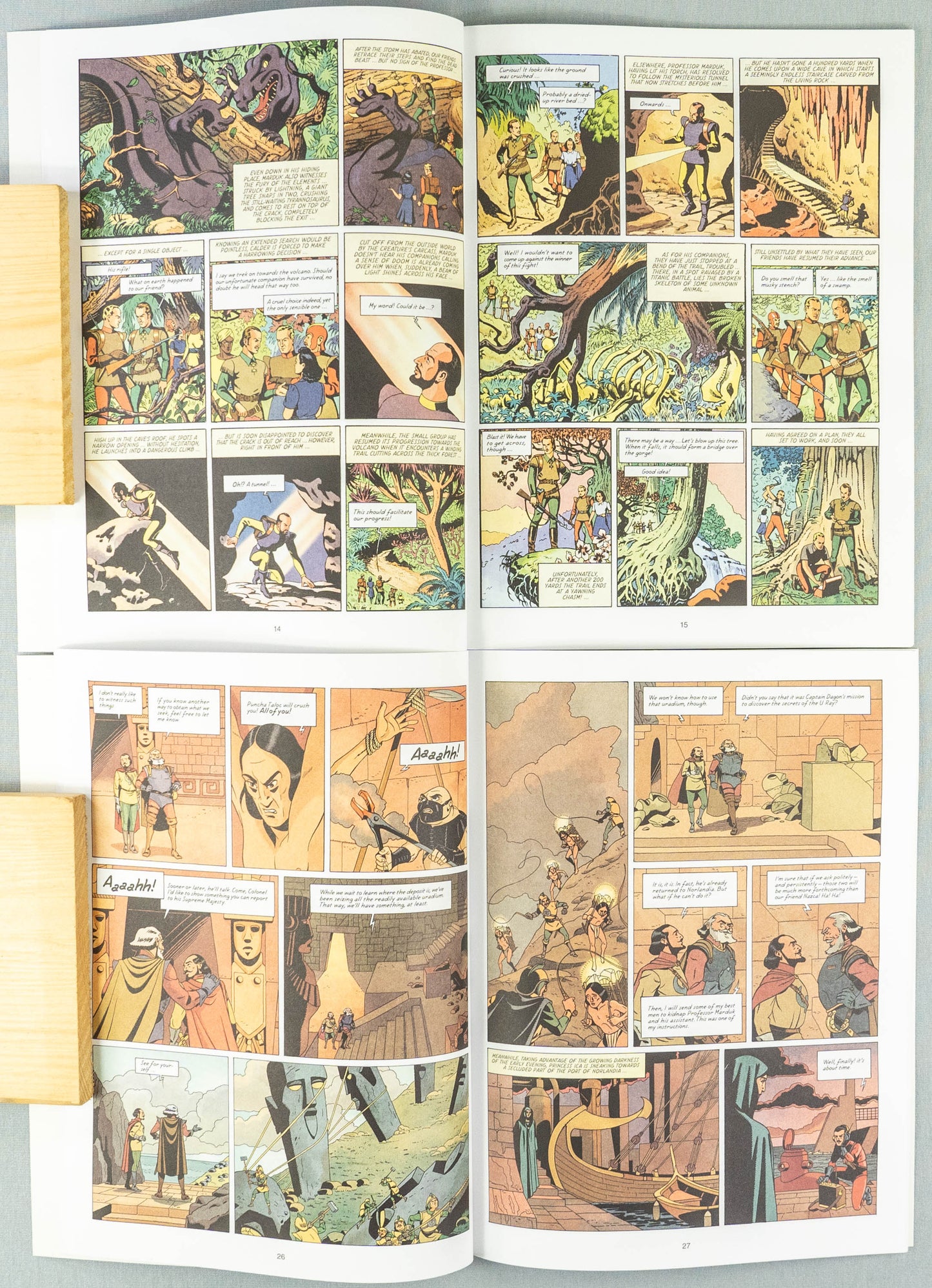 Before Blake & Mortimer Volumes 1 & 2: The U Ray/Fiery Arrow - Cinebook UK Paperback Edition Comics