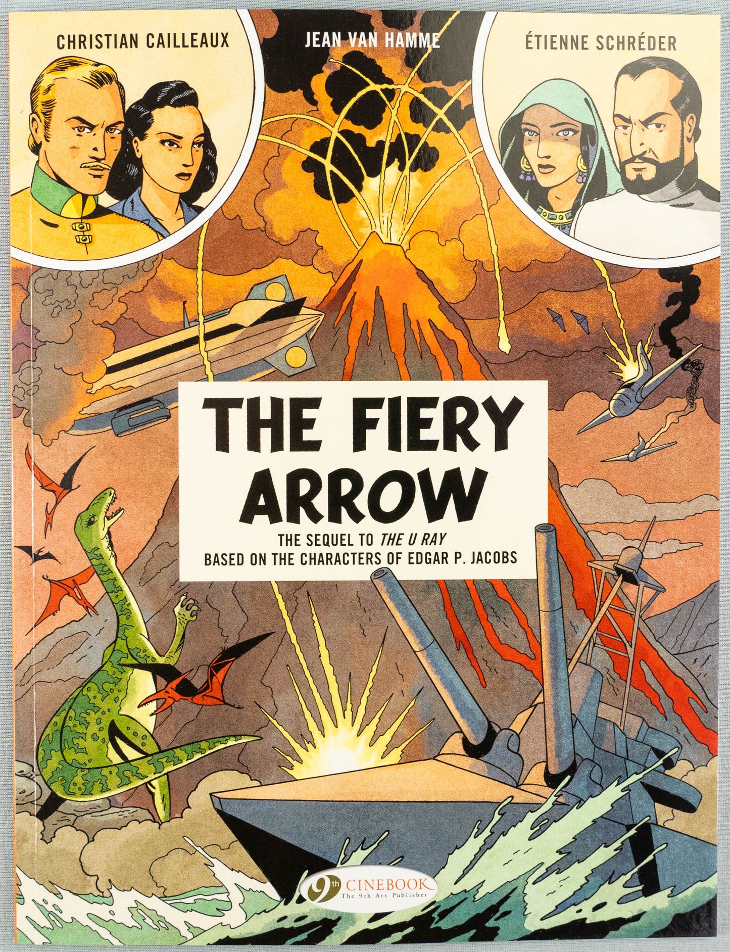 Before Blake & Mortimer Volume 2: The Fiery Arrow - Cinebook UK Paperback Edition Comic