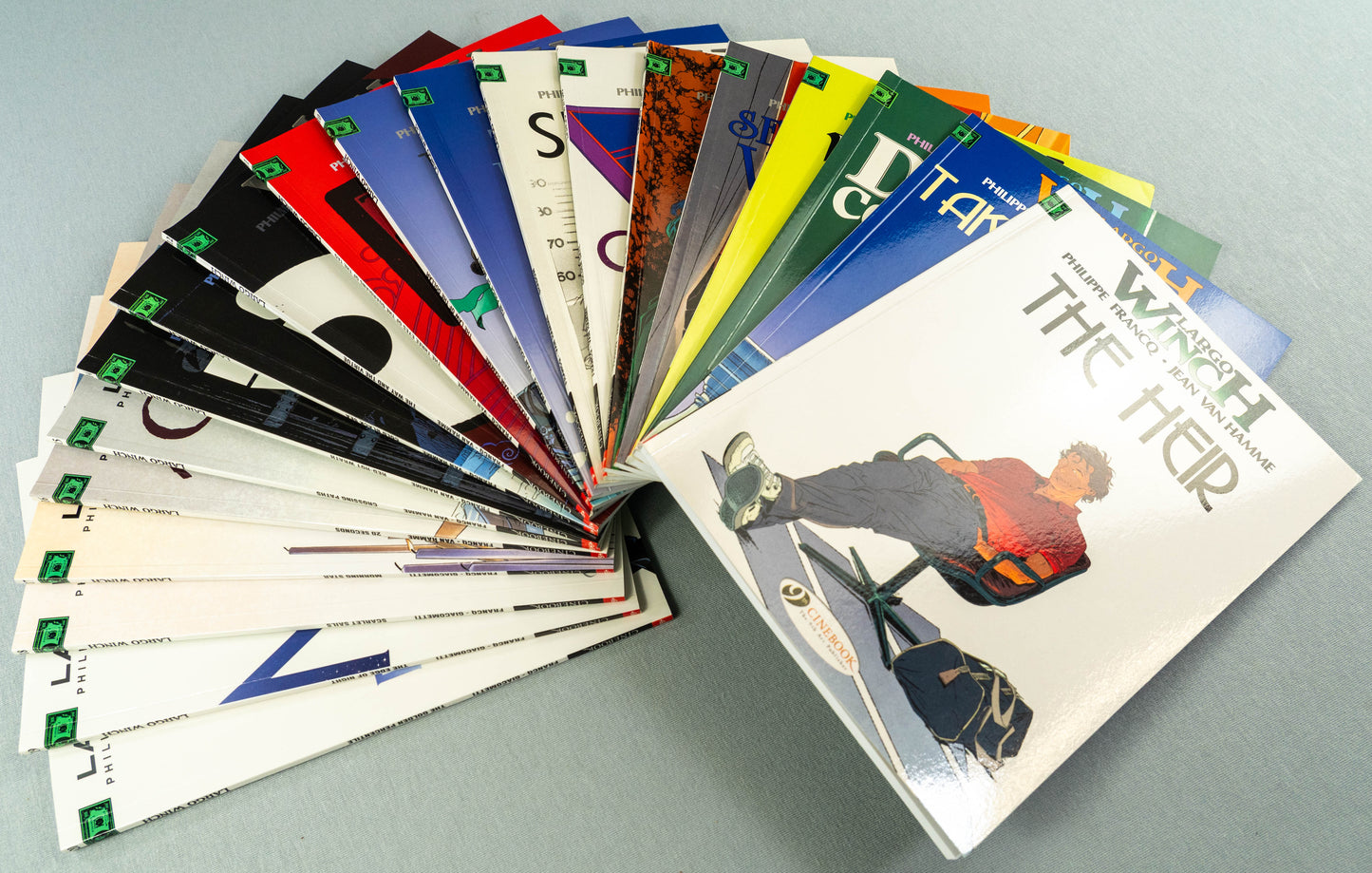 Largo Winch: Cinebook Paperback Edition Comics Full Set x20 Francq / Hamme