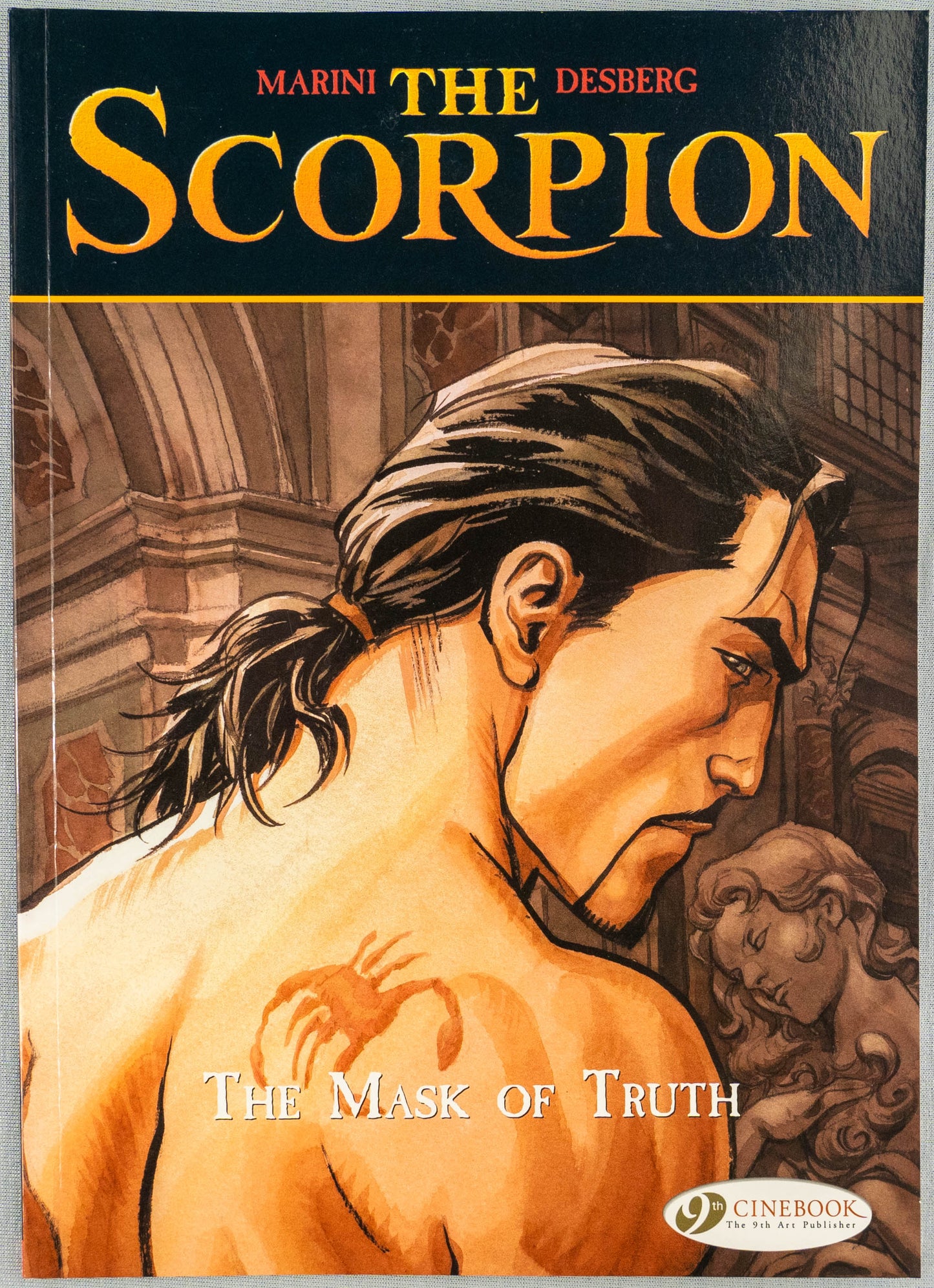 THE SCORPION Volume 7 The Mask of Truth Cinebook Paperback Comic Book by Marini / Desberg
