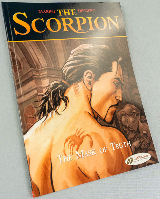 THE SCORPION Volume 7 The Mask of Truth Cinebook Paperback Comic Book by Marini / Desberg