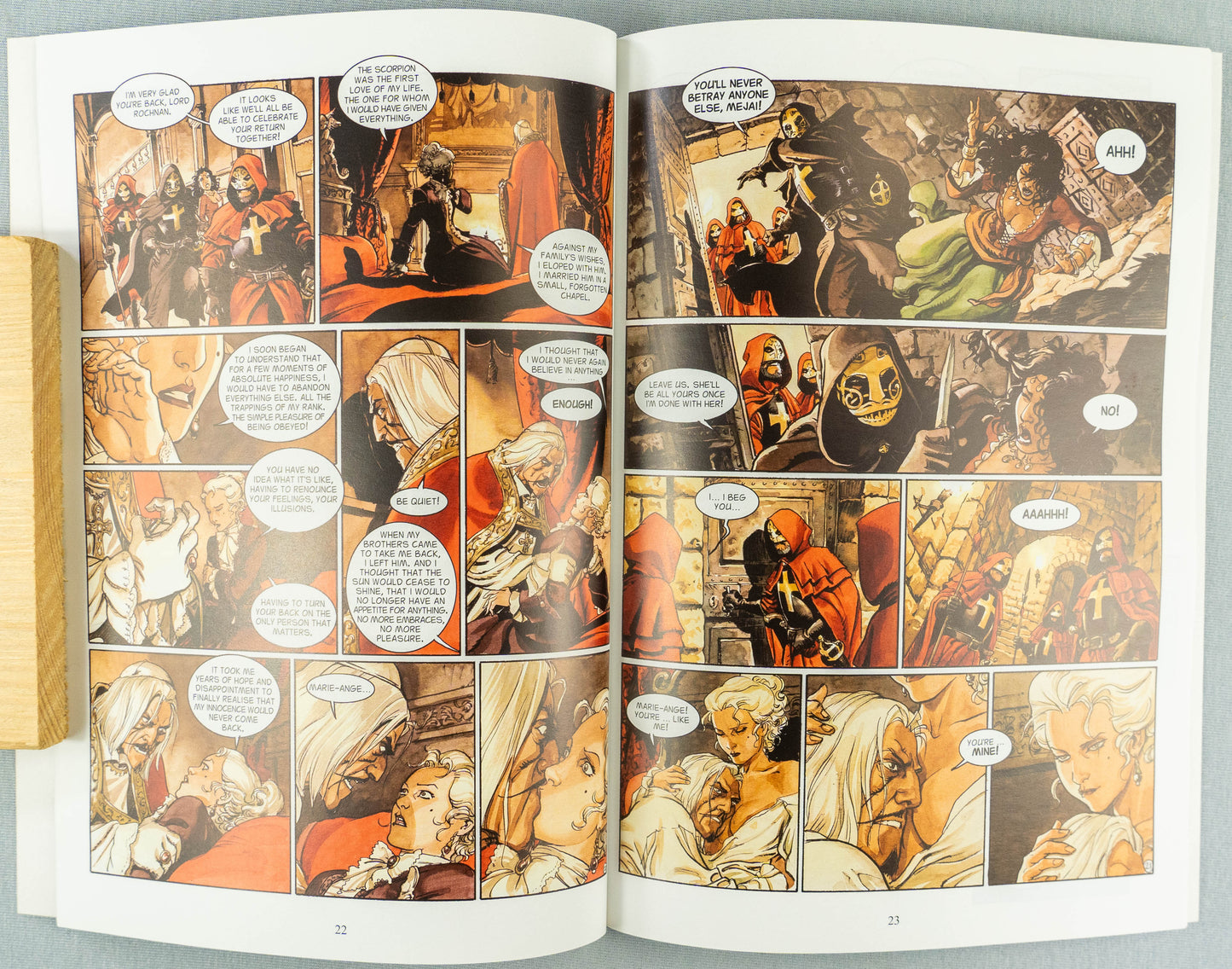 THE SCORPION Volume 7 The Mask of Truth Cinebook Paperback Comic Book by Marini / Desberg