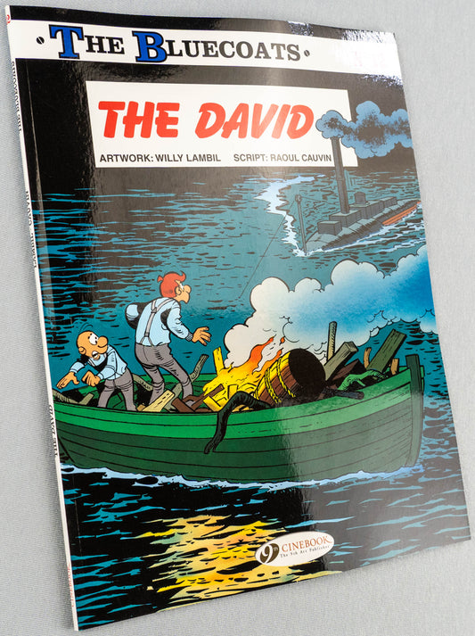 The Bluecoats Volume 12 - The David Cinebook Paperback Comic Book by Lambil / Cauvin