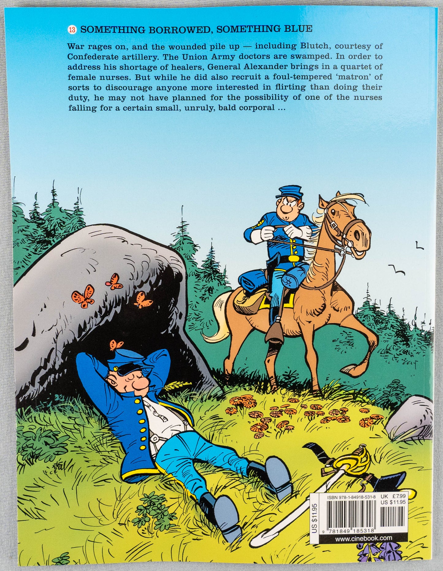 The Bluecoats Volume 13 - Something Borrowed, Something Blue Cinebook Paperback Comic Book by Lambil / Cauvin