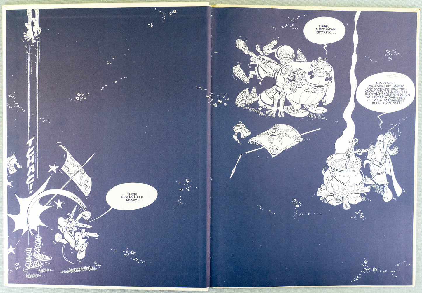 Asterix Versus Caesar 1986 Hodder 1st UK Edition HB Comic Book EO Uderzo