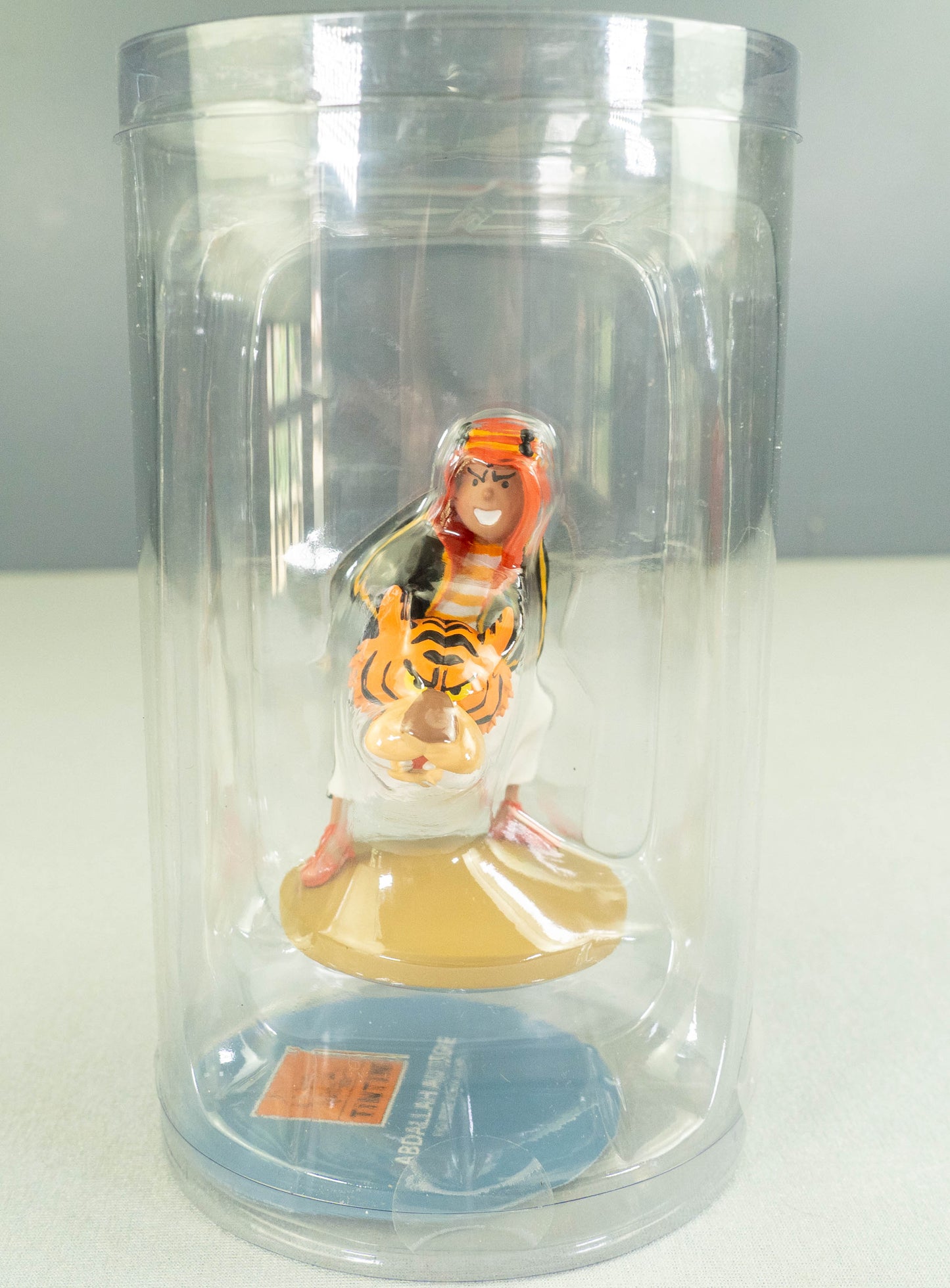 Figurine Moulinsart 42250 Abdullah & Tiger 9cm X Rare Resin Tintin Figure