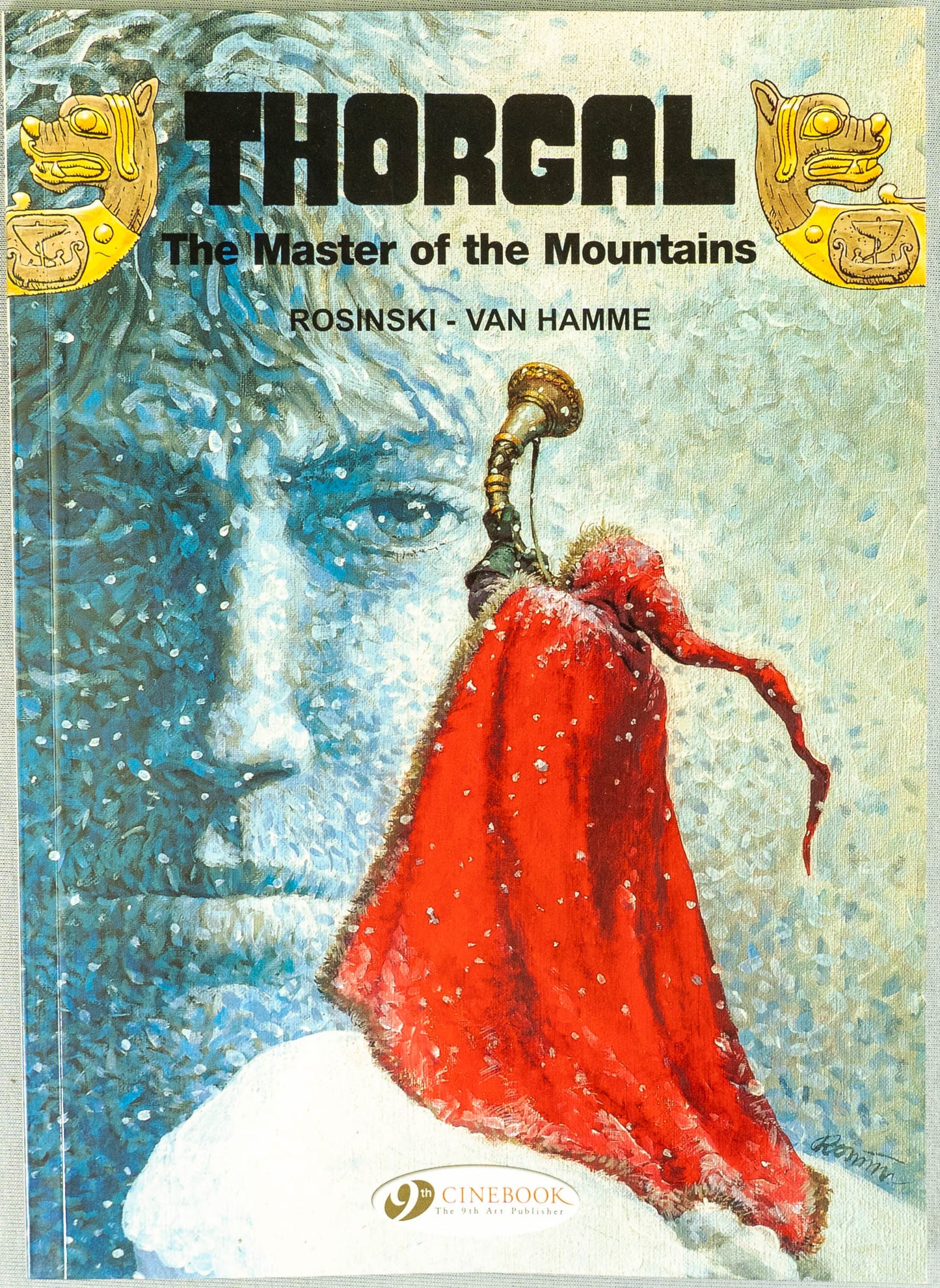 Thorgal Volume 7: Master of the Mountains - Cinebook Paperback UK Comic Book by Rosiński/Van Hamme