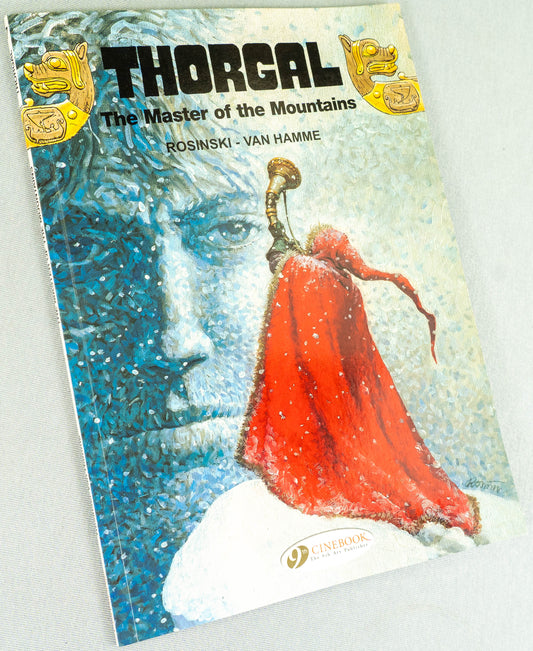 Thorgal Volume 7: Master of the Mountains - Cinebook Paperback UK Comic Book by Rosiński/Van Hamme