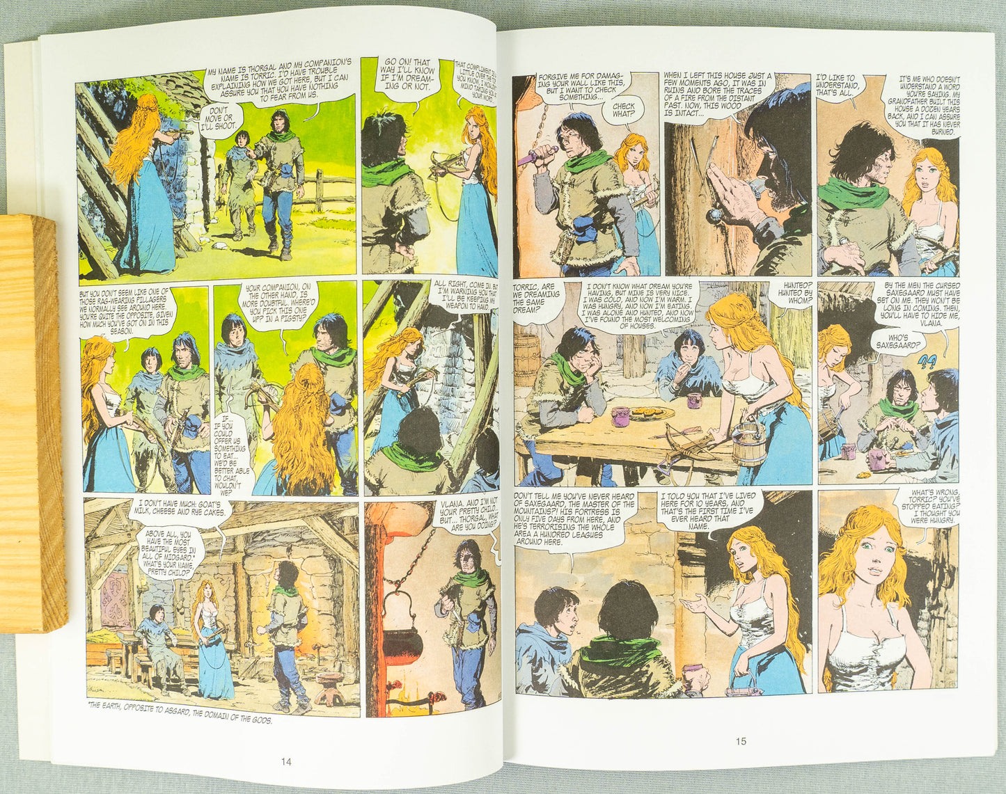 Thorgal Volume 7: Master of the Mountains - Cinebook Paperback UK Comic Book by Rosiński/Van Hamme