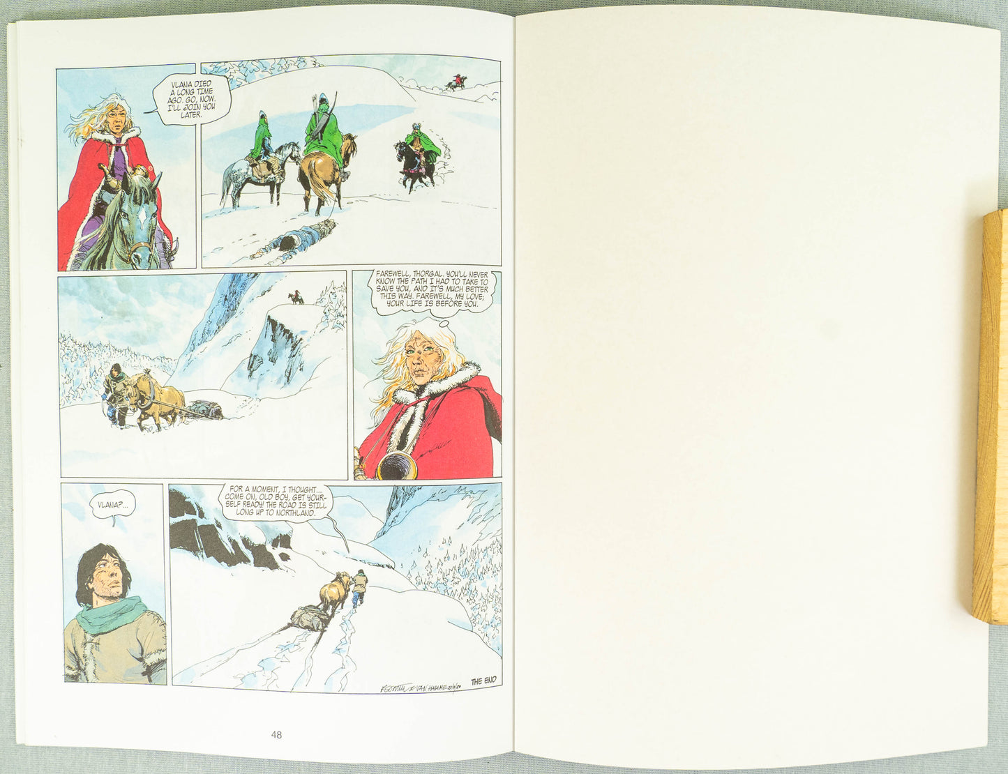 Thorgal Volume 7: Master of the Mountains - Cinebook Paperback UK Comic Book by Rosiński/Van Hamme