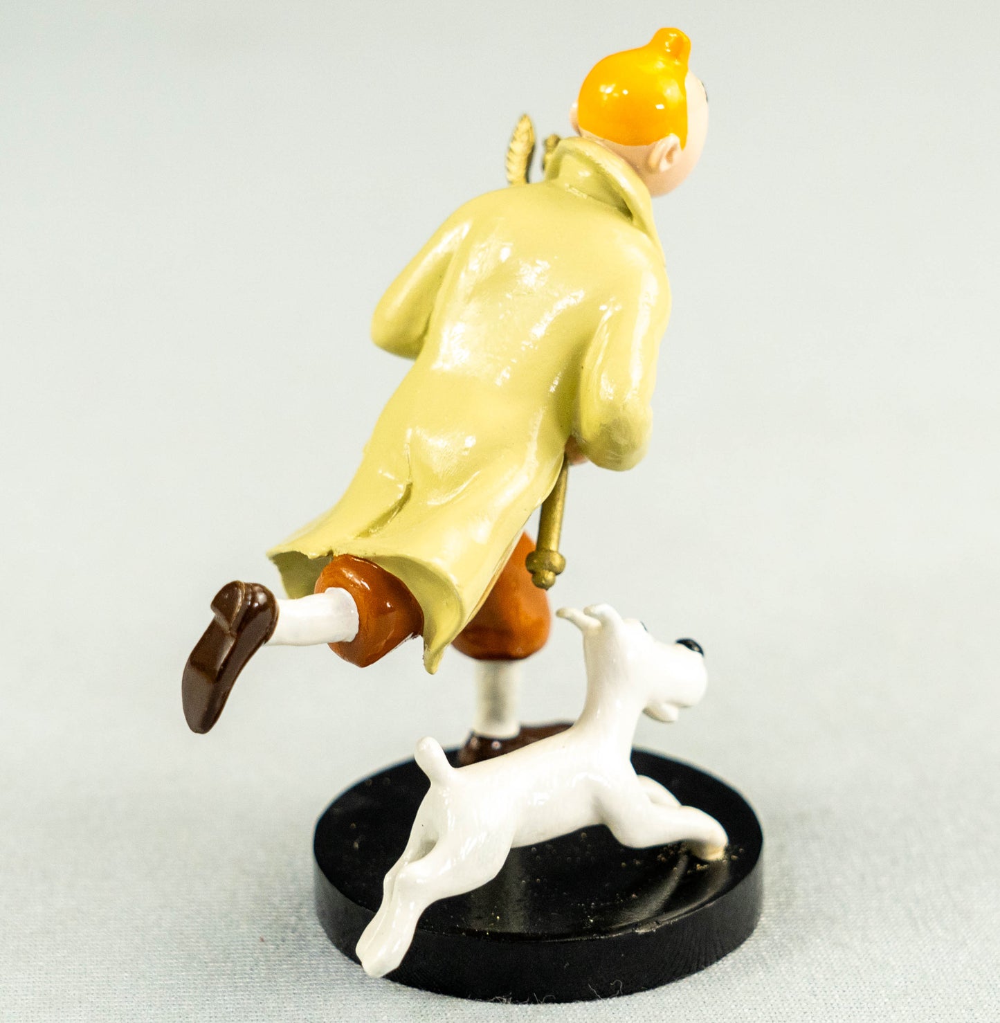 Pixi Statuette 5501 Tintin Snowy & Sceptre 1995 Ottokars Rare Metal Figurine