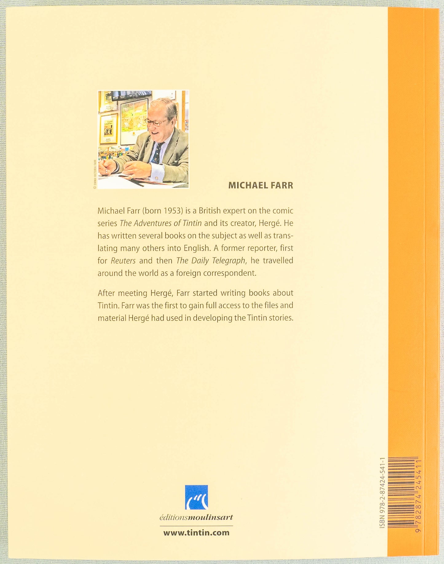 Tintin A-Z by Michael Farr: Herge Athology 1st Edition ML 2024 PB Book A to Z