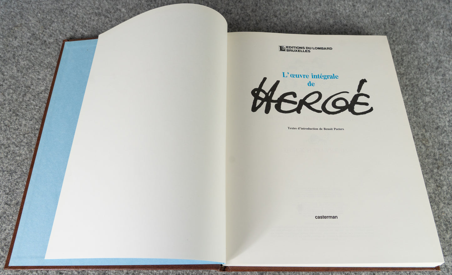 Rombaldi Tintin Volume 6 - Secret Unicorn, Rackhams Treasure, Quick & Flupke - 1st Edition 1985 Herge EO