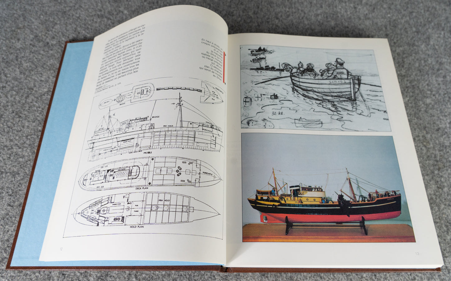 Rombaldi Tintin Volume 6 - Secret Unicorn, Rackhams Treasure, Quick & Flupke - 1st Edition 1985 Herge EO