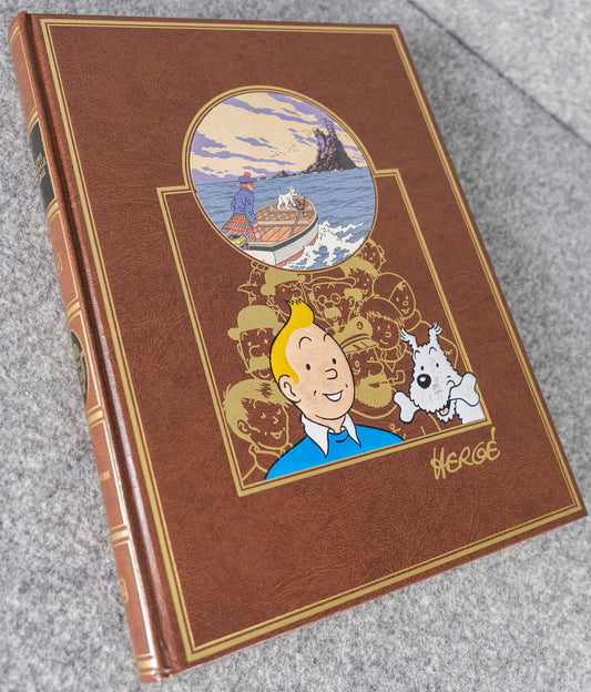 Rombaldi Tintin Volume 4 - The Black Island, Quick & Flupke, Jo, Zette and Jocko - 1st Edition 1985 Herge EO