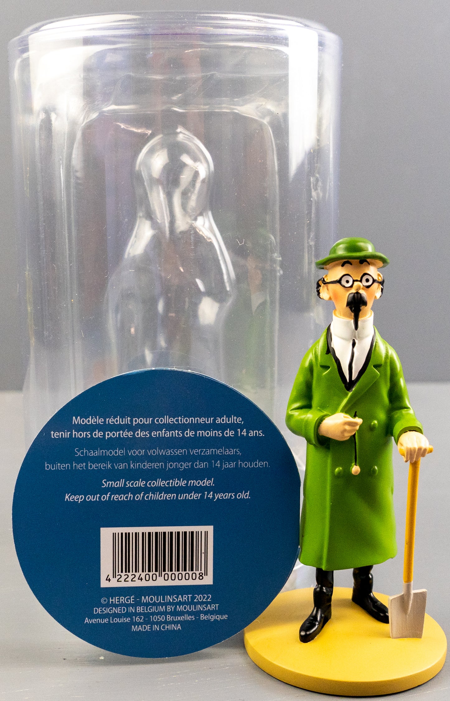 Tintin Figurine Moulinsart 42224 Calculus & Spade Rackhams Treasure Officielle 3