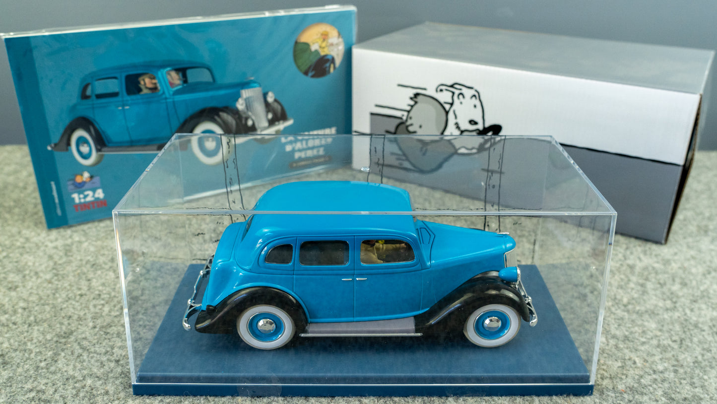 VOITURE TINTIN 1/24 29966 Alonzo Perez's Car: Broken Ear Hachette car #66