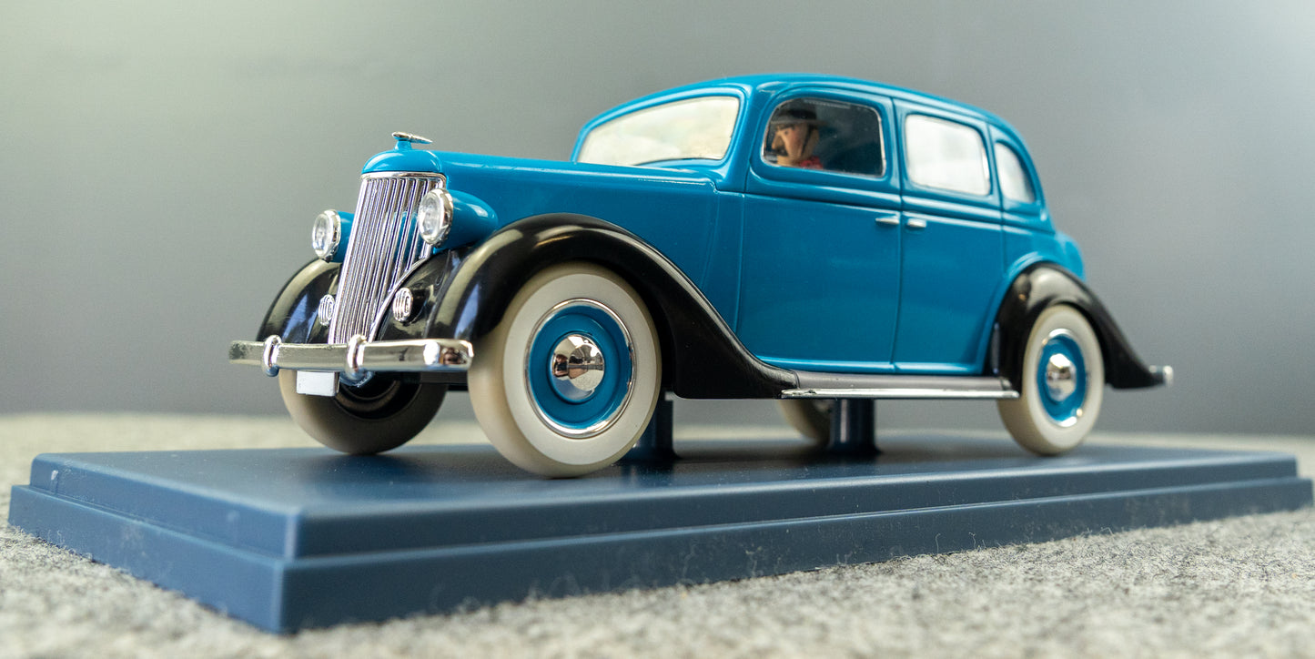 VOITURE TINTIN 1/24 29966 Alonzo Perez's Car: Broken Ear Hachette car #66