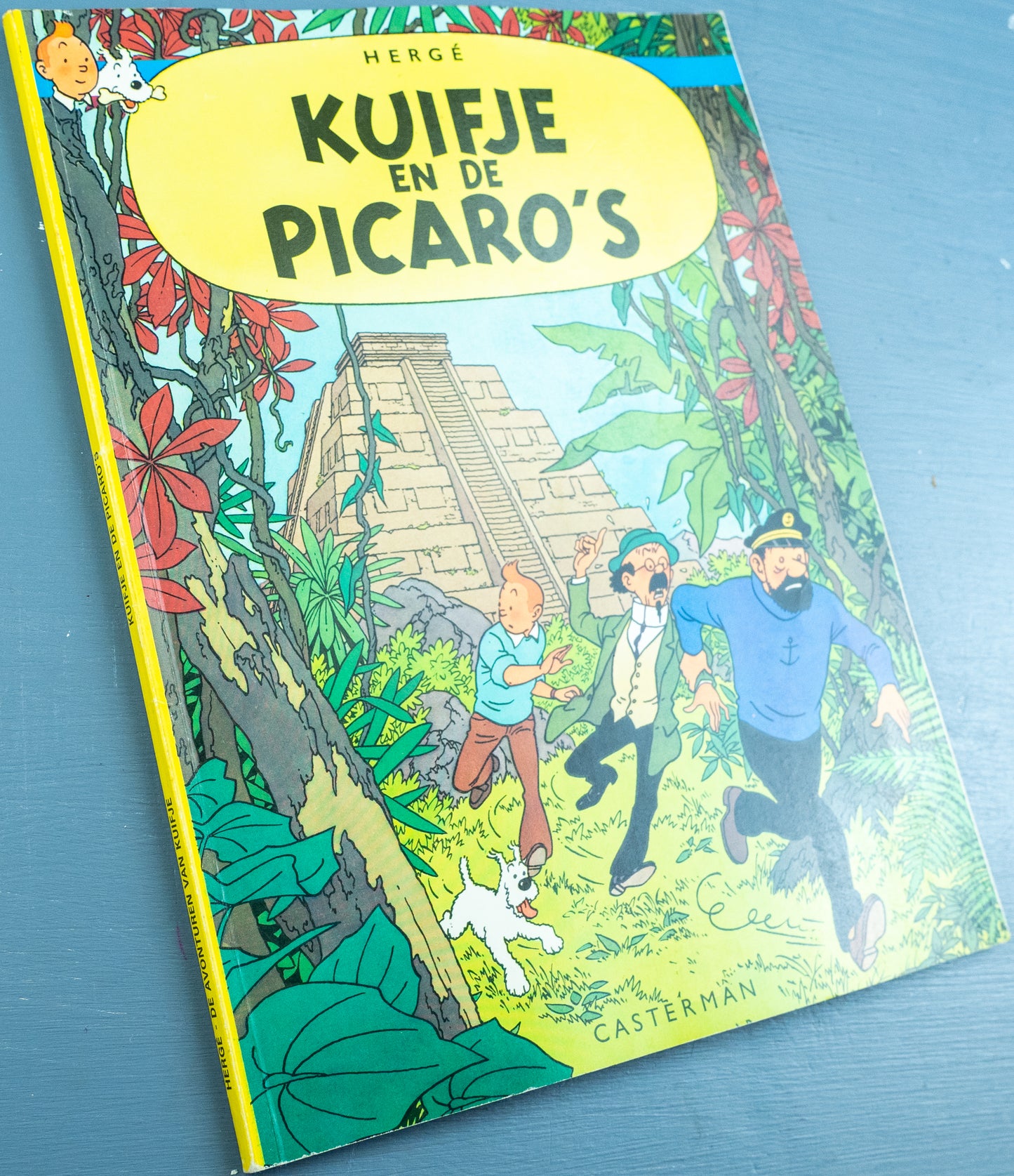 Kuifje En De Picaro's 1976 1st Dutch Paperback Edition Casterman Tintin by Herge
