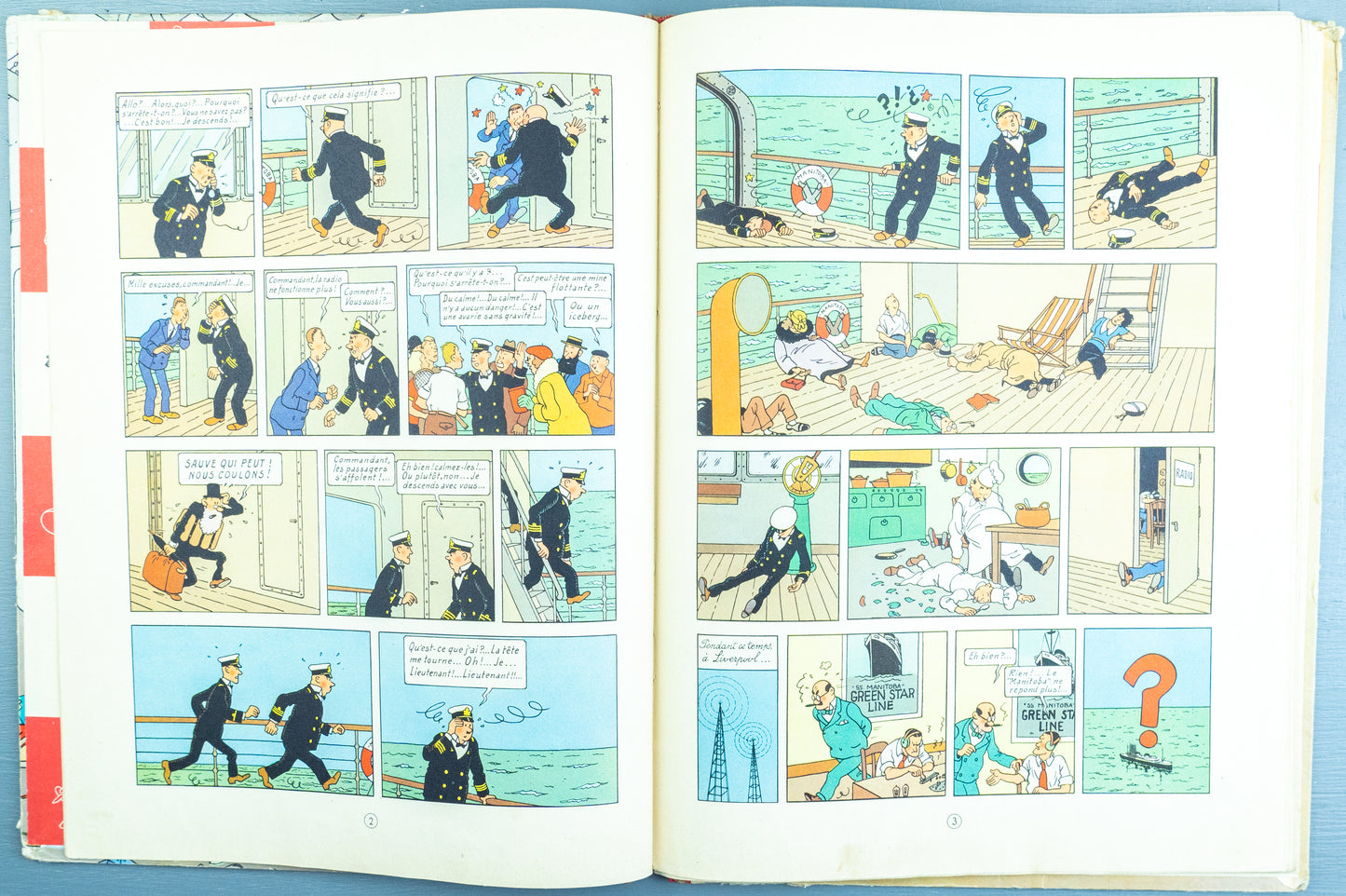 Manitoba Ne Repond Plus 1956 Casterman Early HB Edition Jo Zette & Jocko/Tintin by Herge