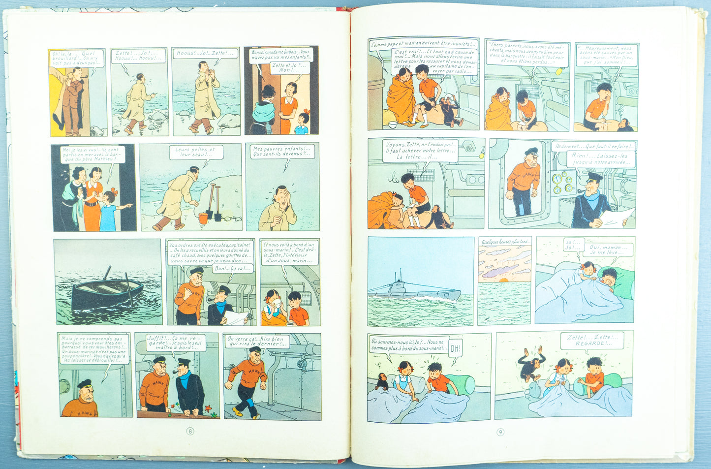 Manitoba Ne Repond Plus 1956 Casterman Early HB Edition Jo Zette & Jocko/Tintin by Herge