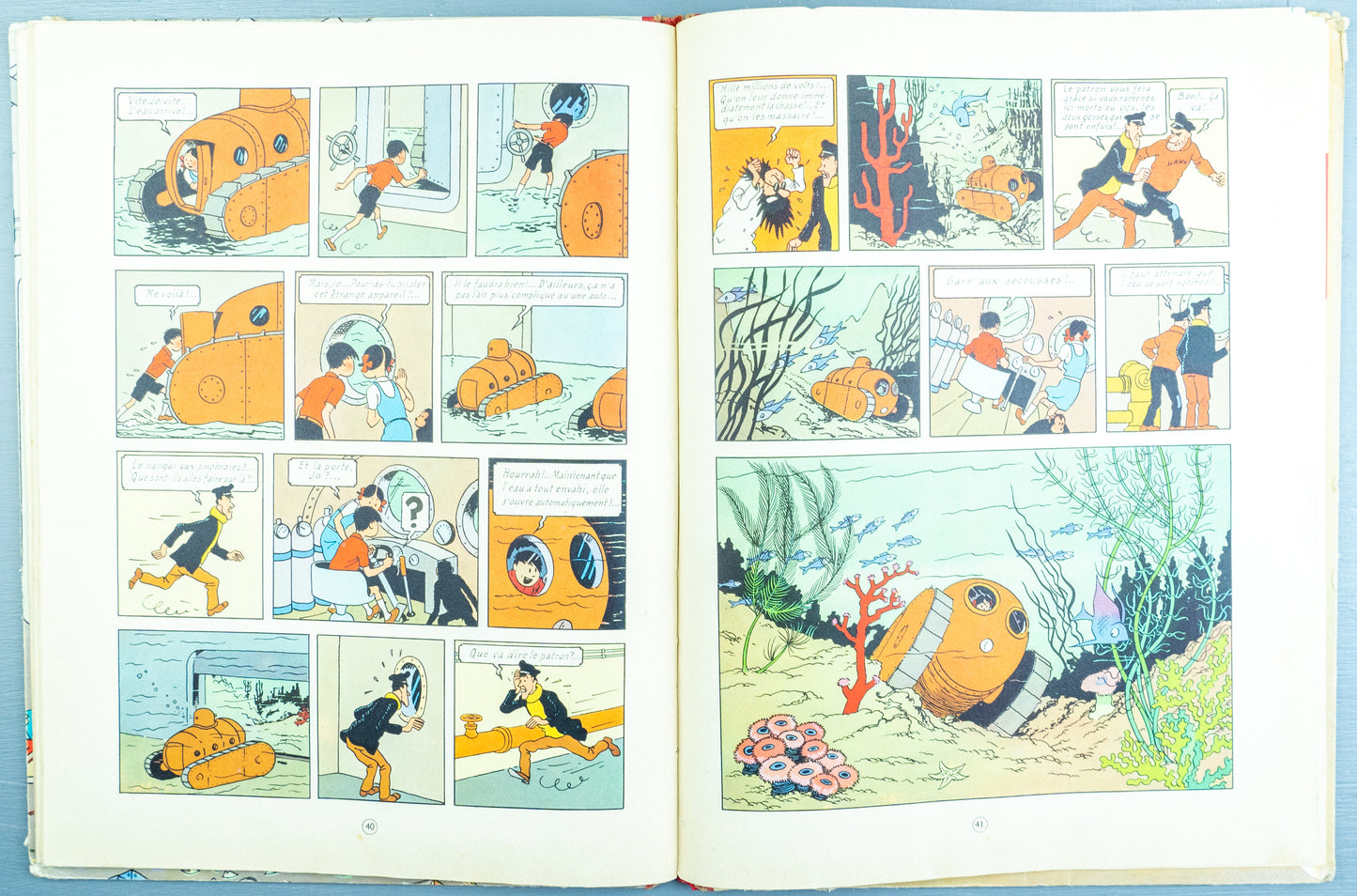 Manitoba Ne Repond Plus 1956 Casterman Early HB Edition Jo Zette & Jocko/Tintin by Herge