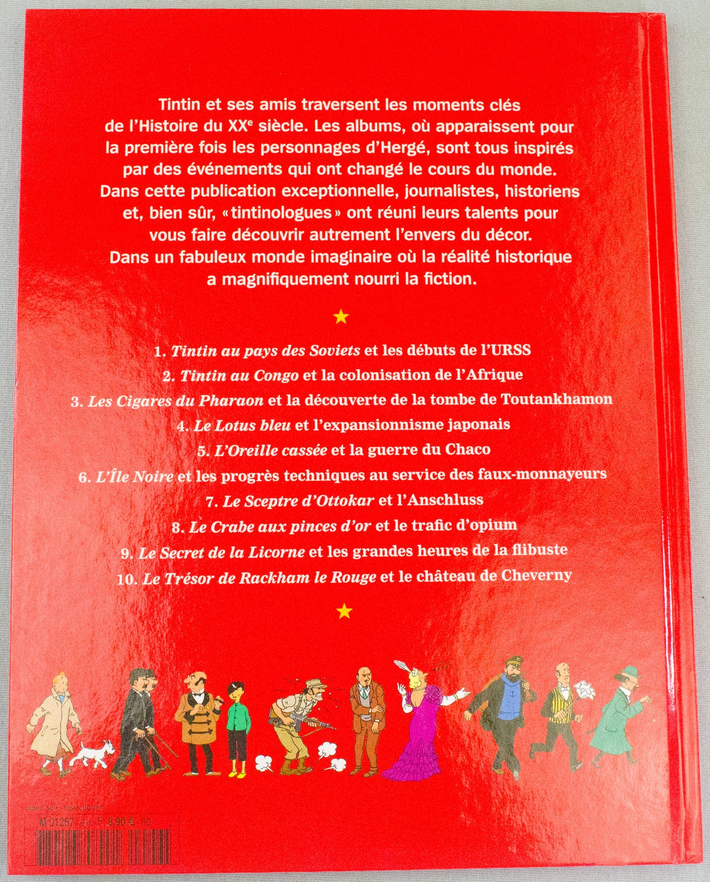 Le Point Historia Tintin Volume 1 - French Hardback 2011 Edition Book EO