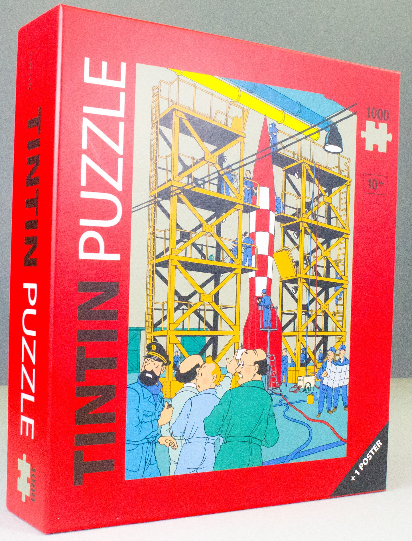 Moulinsart Tintin Puzzle 81567 - X-FLR 6 Rocket Destination Moon 68 x 48 cm
