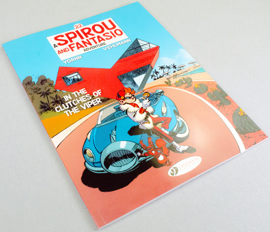 Spirou & Fantasio Volume 22 (In The Clutches Of The Viper) - Uk Cinebook Paperback Edition