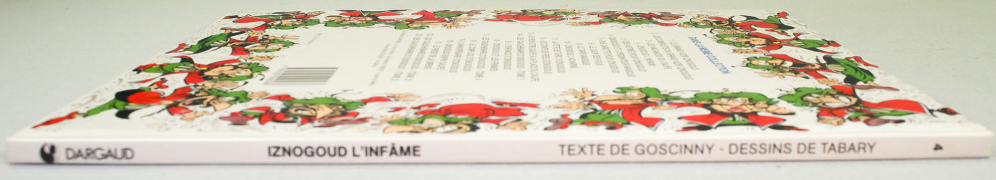 Iznogoud L'infame by Goscinny Comic Book - HB 1996 French Dargaud Edition