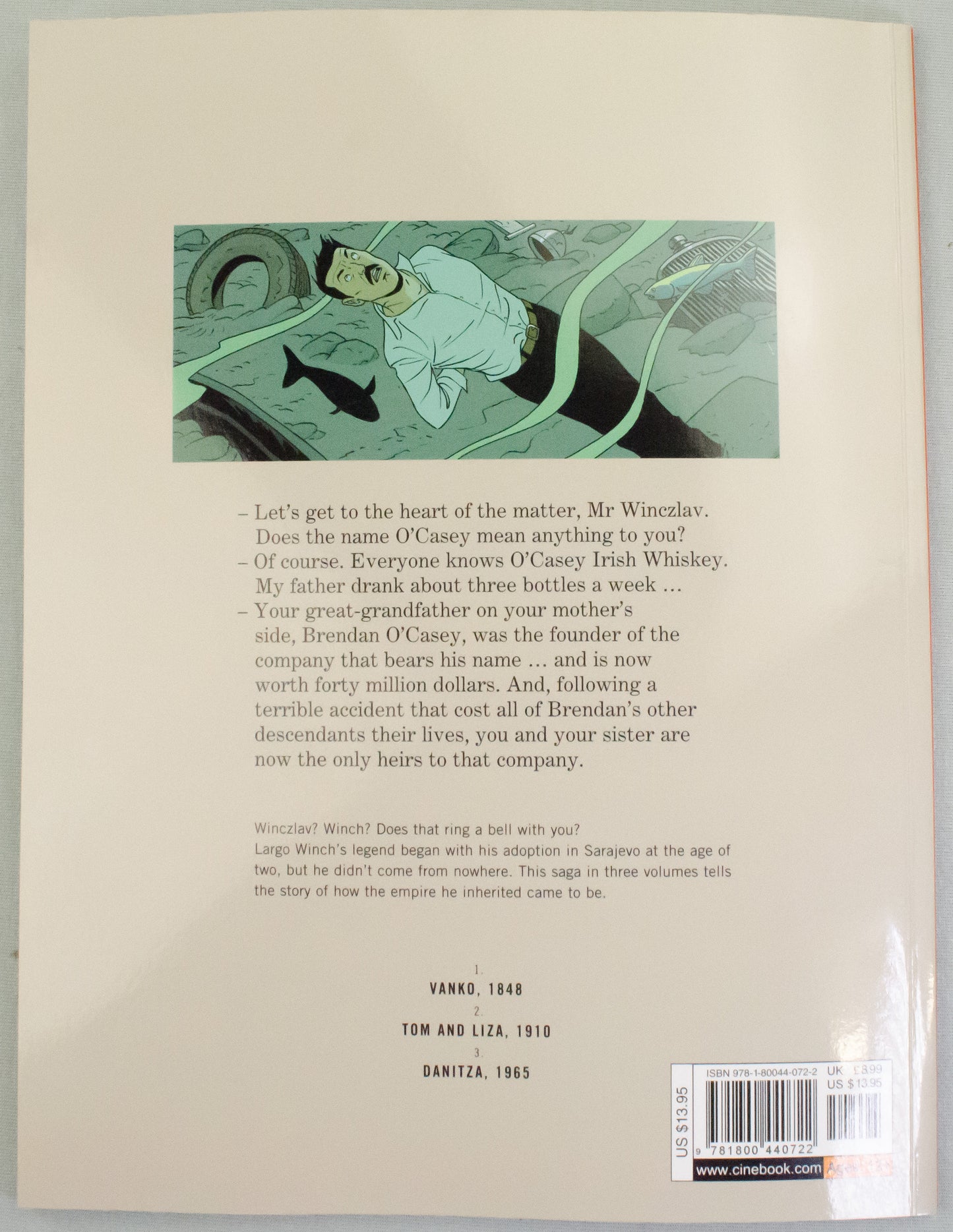 Fortune of the Winczlavs Volume 2 - Tom & Liza, 1910 Cinebook UK Paperback Edition Comic Book